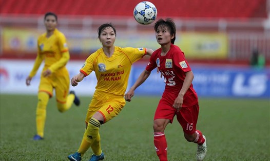 Đội nữ Hà Nội Watabe được đánh giá sẽ có có nhiều cơ hội đánh bại Phong Phú Hà Nam tại lượt trận thứ 4 Giải nữ vô địch quốc gia - Cúp Thái Sơn Bắc 2021. Ảnh: Sơn Bắc