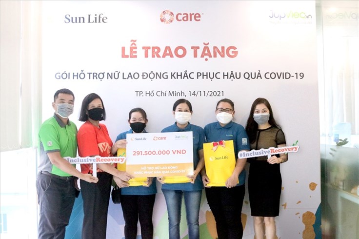 Sun Life VN triển khai gói hỗ trợ dành cho lao động giúp việc tại TPHCM