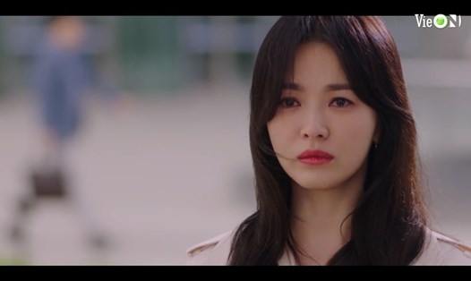 Nét diễn của nữ diễn viên Song Hye Kyo trong "Bây giờ, chúng ta đang chia tay" bị đánh giá một màu. Ảnh: Vie