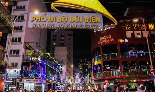 Phố Tây Bùi Viện - điểm giao lưu văn hóa ở TPHCM. Ảnh: Chân Phúc.