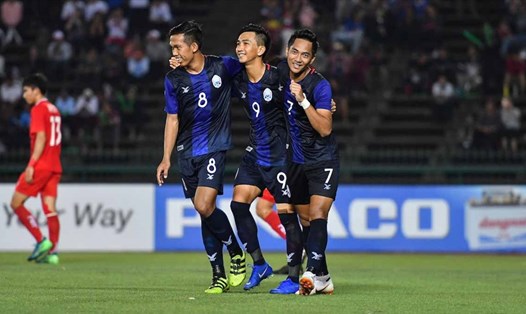 Đội tuyển Campuchia, đối thủ của tuyển Việt Nam tại AFF Cup 2020 sớm chốt danh sách. Ảnh: AFF