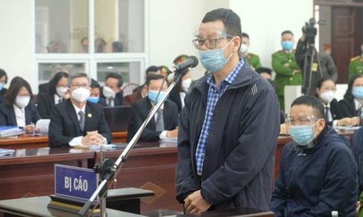 Cựu Phó Tổng Giám đốc VEC Nguyễn Mạnh Hùng - bị cáo buộc gây thiệt hại 422 tỉ đồng trong dự án cao tốc Đà Nẵng - Quảng Ngãi. Ảnh: C.H