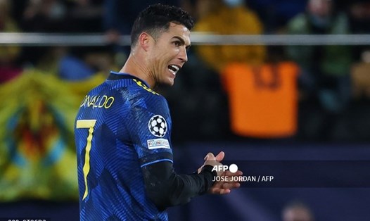 Cristiano Ronaldo xứng danh "ông Vua" Champions League. Ảnh: AFP