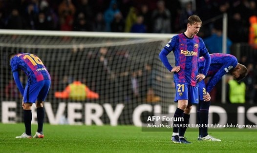 Barcelona không thể tiếp nối mạch thắng khi Xavi Hernandez làm huấn luyện viên. Ảnh: AFP