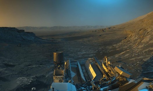 Hình ảnh mới cho thấy cảnh quan tuyệt đẹp, rộng lớn của sao Hỏa. Ảnh: NASA/JPL-Caltech
