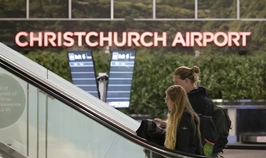 Sân bay quốc tế Christchurch ở New Zealand. Ảnh: AFP