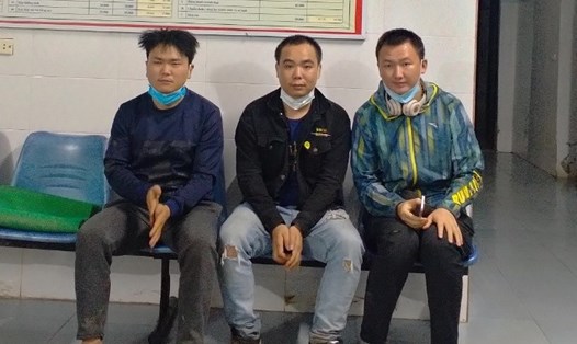3 người mang quốc tịch Trung Quốc nhập cảnh trái phép vào Việt Nam bị bắt giữ. Ảnh: CAQB