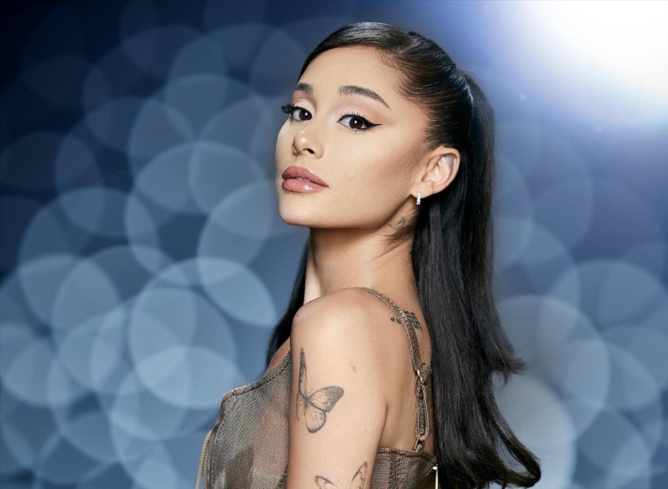 Ariana Grande masked her multitude of arm tattoos for her wedding day   Mirror Online