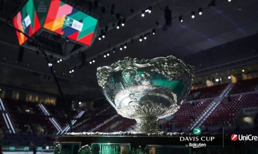 Chiếc Cúp dành cho đội vô địch giải đấu đồng đội nam của quần vợt thế giới. Ảnh: DavisCup