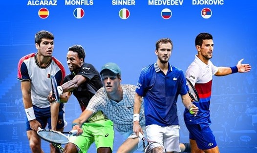 Davis Cup 2021 có 18 đội tuyển quần vợt nam, với rất nhiều tay vợt hàng đầu. Ảnh: DavisCup