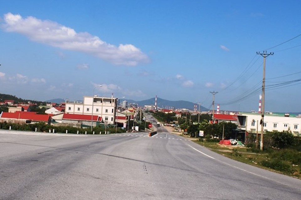 Một góc Khu Kinh tế Vũng Áng. Ảnh: Trần Tuấn.