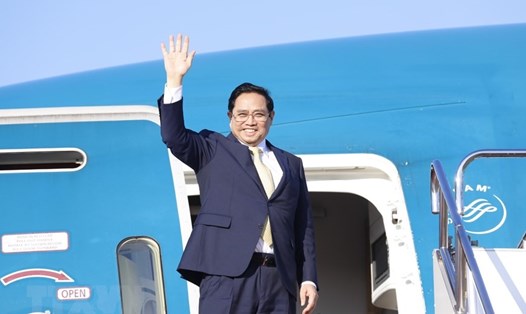 Thủ tướng Phạm Minh Chính kết thúc tốt đẹp chuyến thăm chính thức Nhật Bản. Ảnh: TTXVN