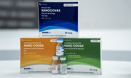 Vaccine phòng COVID-19 của Việt Nam - Nanocovax. Ảnh: LĐO