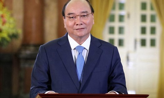 Chủ tịch nước Nguyễn Xuân Phúc. Ảnh: TTXN