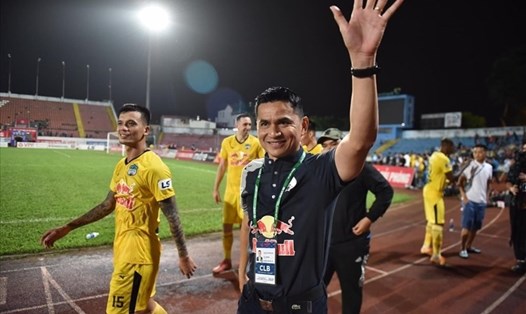 Kiatisak cùng Hoàng Anh Gia Lai tham dự AFC Champions League 2022. Ảnh: Trung Hiếu.