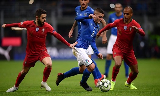 Chắc chắn sẽ có những ngôi sao hàng đầu của Bồ Đào Nha hoặc Italia phải xem World Cup 2022 qua truyền hình. Ảnh: UEFA