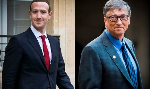 Mark Zuckerberg, Bill Gates đều cùng bỏ học Đại học Harvard. Ảnh: Getty/AFP