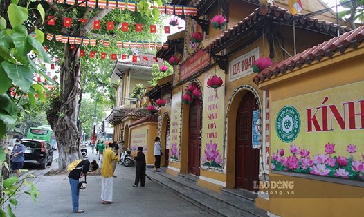 Chùa Quán Sứ-trụ sở của Giáo Hội Phật giáo Việt Nam. Ảnh T.Vương