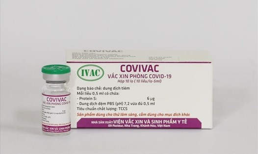 Vaccine COVIVAC của IVAC. Ảnh: IVAC cung cấp
