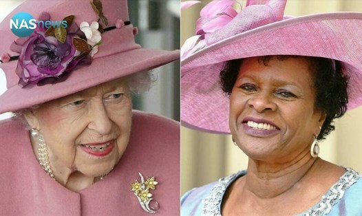Tân Tổng thống Sandra Mason (trái) thay thế vai trò lãnh đạo của Nữ hoàng Anh Elizabeth II ở Barbados. Ảnh: AFP