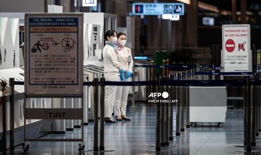 Nhật Bản đã ghi nhận ca đầu tiên nhiễm biến thể Omicron ngày 30.11. Ảnh: AFP