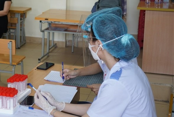 Một trường ở Hải Phòng cho học sinh nghỉ học liên quan đến các ca nghi nhiễm COVID-19. Ảnh minh hoạ MD