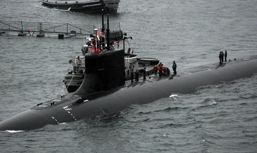 Tàu ngầm Mỹ USS Connecticut. Ảnh: Hải quân Mỹ