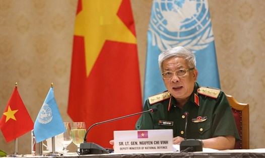 Thượng tướng Nguyễn Chí Vịnh, nguyên Thứ trưởng Bộ Quốc phòng Việt Nam. Ảnh: TTXVN