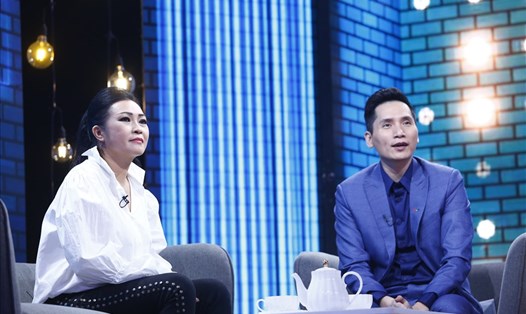 Phương Thanh làm khác mời trong "Cuộc hẹn cuối tuần" tập cuối. Ảnh: VTV