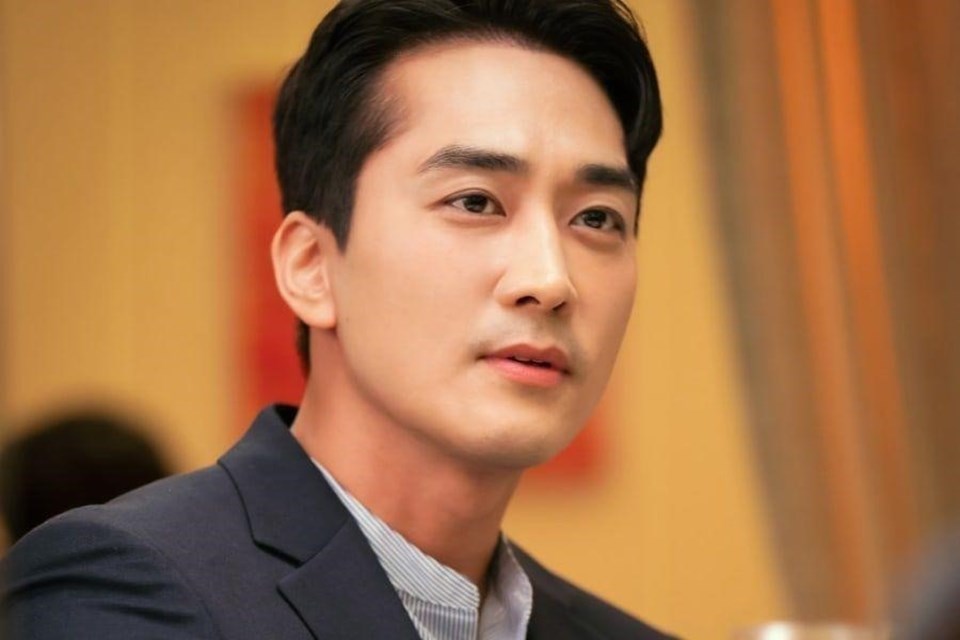 Tài tử Song Seung Hun. Ảnh: Cắt phim. Tài tử Song Seung Hun. Ảnh: Cắt phim.