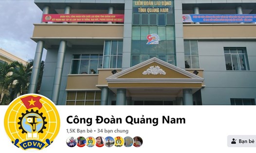 Facebook Công đoàn Quảng Nam đã, đang phát huy tác dụng tốt trong công tác tuyên truyền. Ảnh: Từ Ân