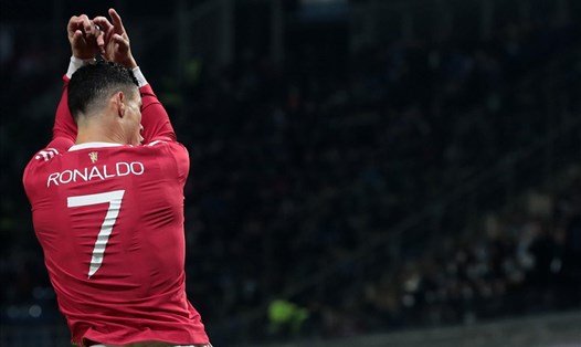 Ronaldo là ngôi sao được kì vọng nhất ở Derby Manchester. Ảnh: AFP.