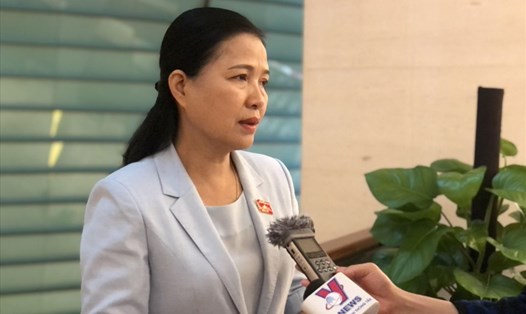 Đại biểu Đỗ Thị Lan (đoàn Quảng Ninh) - Phó Chủ nhiệm Uỷ ban Xã hội của Quốc hội.