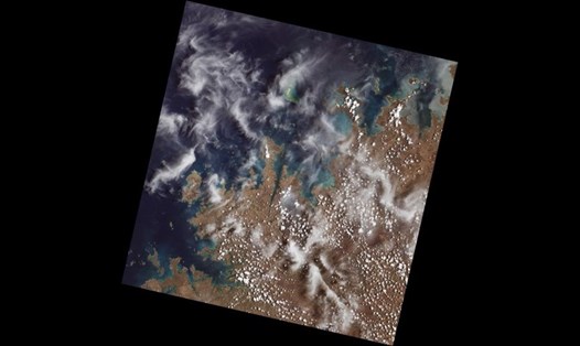 Những bức ảnh đầu tiên do vệ tinh quan sát Trái đất Landsat9 của NASA và USGS thực hiện, trong hình là khu vực Kimberly, Tây Australia. Ảnh: NASA/USGS