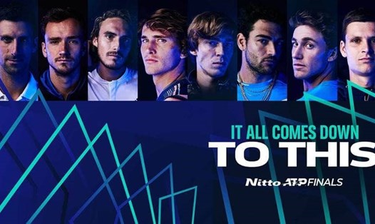 8 tay vợt hàng đầu thế giới giành vé dự ATP Finals 2021 đã được xác định. Ảnh: ATP Tour