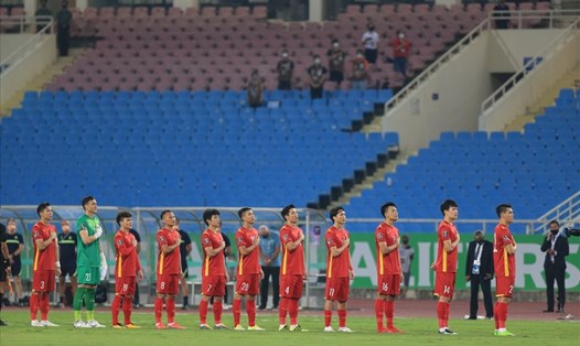 Đội tuyển Việt Nam cần sự "tiếp sức" của khán giả ở sân Mỹ Đình. Ảnh: Hoài Thu