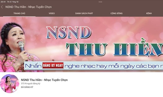 BH Media lập kênh riêng về âm nhạc của NSND Thu Hiền. Ảnh: NVCC