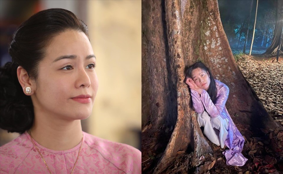 Tạo hình của Nhật Kim Anh trong "Lưới trời". Ảnh: NSCC. Tạo hình của Nhật Kim Anh trong "Lưới trời". Ảnh: NSCC.
