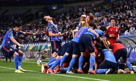 Bóng đá Nhật Bản nói chung và đội tuyển Nhật Bản nói riêng đang đi đúng hướng trong kế hoạch với tầm nhìn xuyên thế kỷ. Ảnh: AFP
