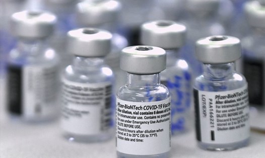 Tính đến ngày 9.11, tổng số vaccine COVID-19 Mỹ tặng Việt Nam lên hơn 15 triệu liều. Ảnh: AFP