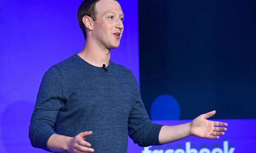 Mark Zuckerberg, giám đốc điều hành của Facebook. Ảnh: AFP