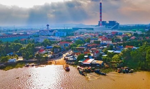 Bến Phà Rừng, huyện Thủy Nguyên kết nối tỉnh Quảng Ninh. Ảnh: Bùi Doanh