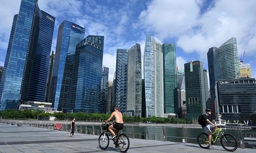 Tel Aviv và Singapore (ảnh) là 2 thành phố Châu Á đắt đỏ nhất thế giới trong năm 2021. Ảnh: AFP