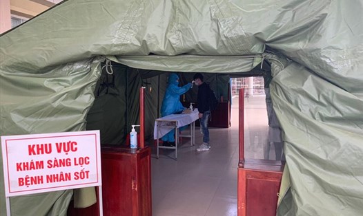 BVĐK tỉnh Lạng Sơn siết chặt quản lý người ra, vào bệnh viện. Ảnh: BVĐK Lạng Sơn.