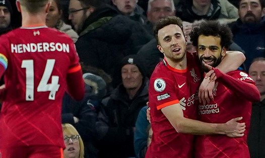 Mohamed Salah cùng các đồng đội tại Liverpool đã có chiến thắng đậm trước Everton ở trận derby Merseyside. Ảnh: Sky Sport