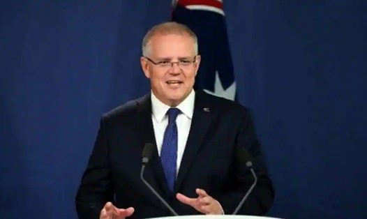 Thủ tướng Australia Scott Morrison. Ảnh: AFP