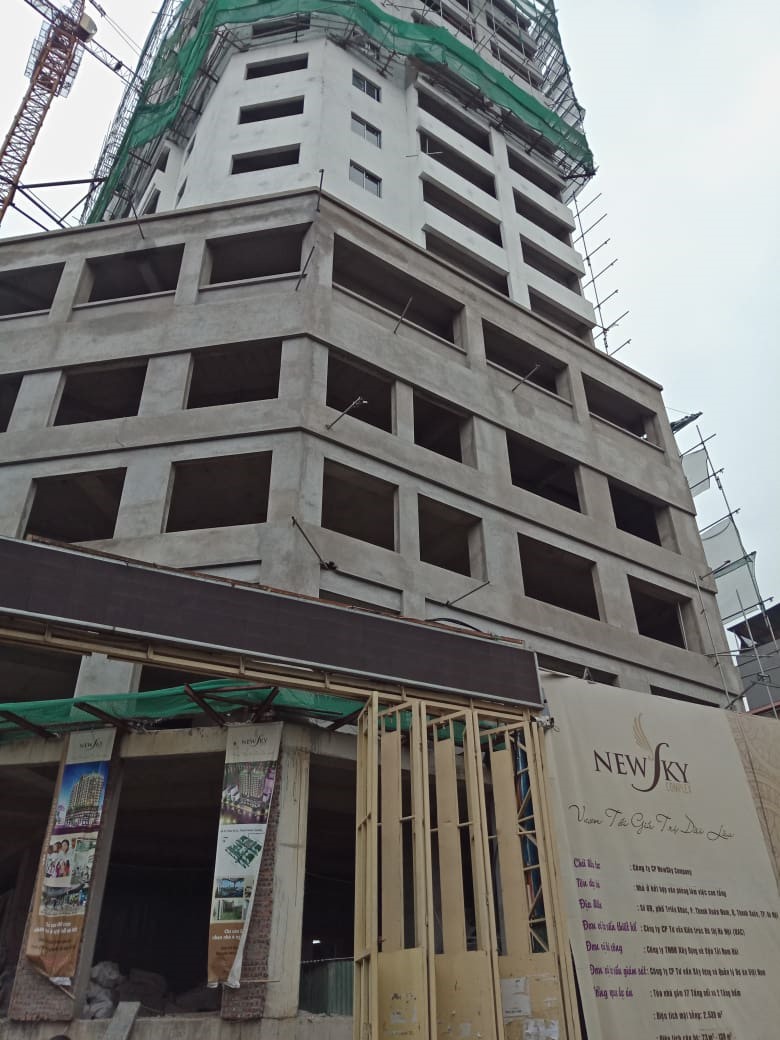 Dự án Diamond Blue số 69 Triều Khúc. Ảnh Hàn Vi.