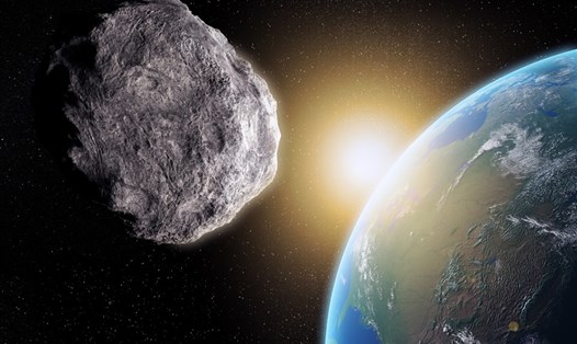 Tiểu hành tinh 4660 Nereus sẽ bay qua Trái đất vào ngày 13.12 ở khoảng cách 3,8 triệu kilomet. Ảnh: NASA/Getty