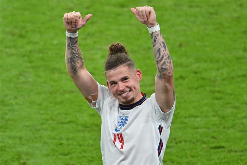 Kalvin Phillips. Ảnh: AFP. Kalvin Phillips. Ảnh: AFP.