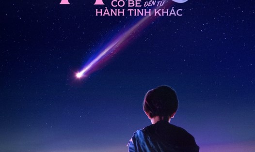 Teaser poster đầu tiên của bộ phim Maika - Cô bé đến từ hành tinh khác. Ảnh: BHD.